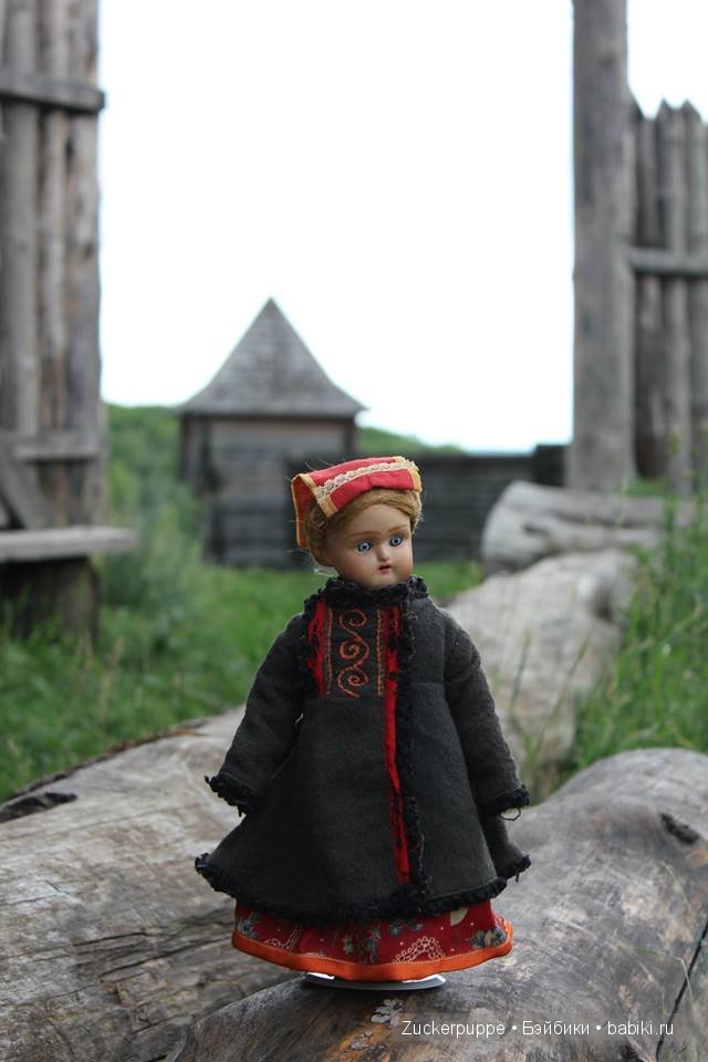 Русская антикварная кукла фабрики Дунаева или просто Дуняшка (фото 4)