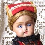 Русская антикварная кукла фабрики Дунаева или просто Дуняшка