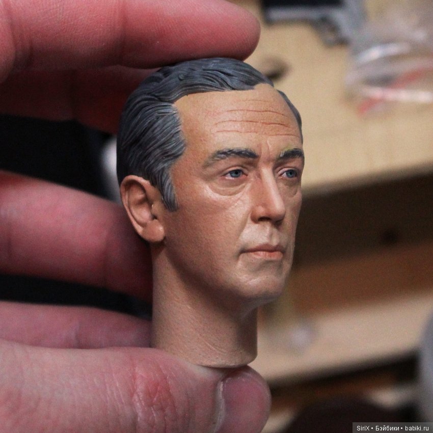 1/6 скульпт Василия Ливанова (Шерлок Холмс) (фото 2)