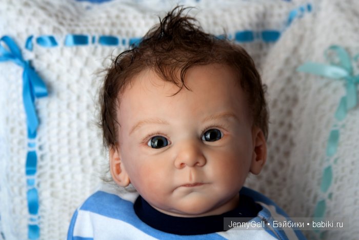 Удивительный (или удивленный) Матис. Куклы-Реборн Дженни Галль (фото 7)