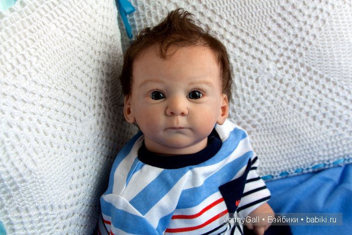 Удивительный (или удивленный) Матис. Куклы-Реборн Дженни Галль