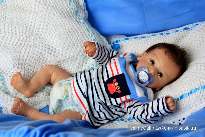 Удивительный (или удивленный) Матис. Куклы-Реборн Дженни Галль (фото 3)