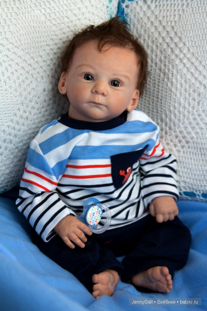 Удивительный (или удивленный) Матис. Куклы-Реборн Дженни Галль (фото 10)