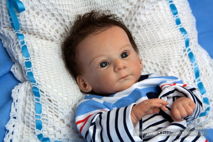 Удивительный (или удивленный) Матис. Куклы-Реборн Дженни Галль