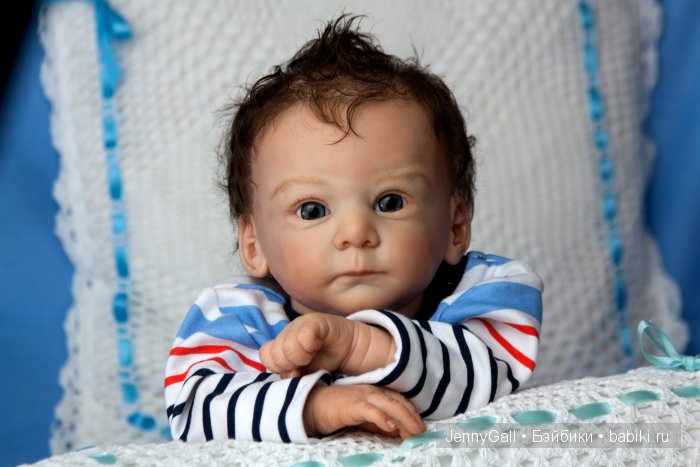 Удивительный (или удивленный) Матис. Куклы-Реборн Дженни Галль