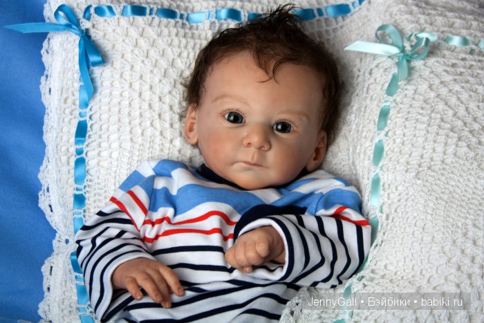 Удивительный (или удивленный) Матис. Куклы-Реборн Дженни Галль (фото 4)