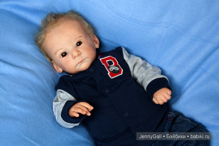 Mathis by Gudrun Legler, Матис. Куклы-Реборн Дженни Галль (фото 8)