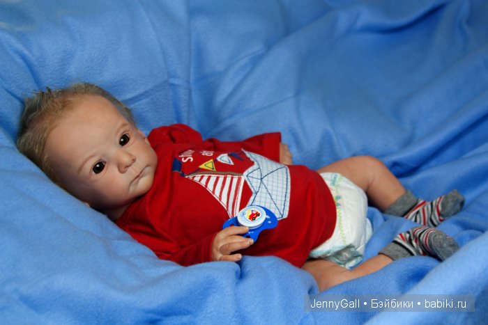 Mathis by Gudrun Legler, Матис. Куклы-Реборн Дженни Галль (фото 7)