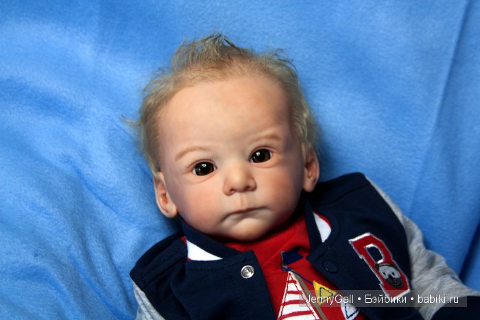 Mathis by Gudrun Legler, Матис. Куклы-Реборн Дженни Галль (фото 4)