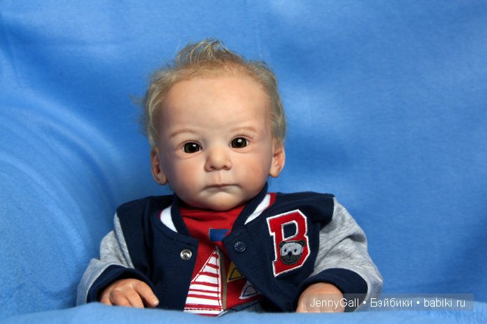 Mathis by Gudrun Legler, Матис. Куклы-Реборн Дженни Галль (фото 3)