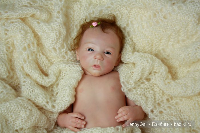 Рыжик - Лилюшечка Lelou by Evelina Wosnjuk - Куклы-Реборн Дженни Галль, Jenny Gall (фото 6)