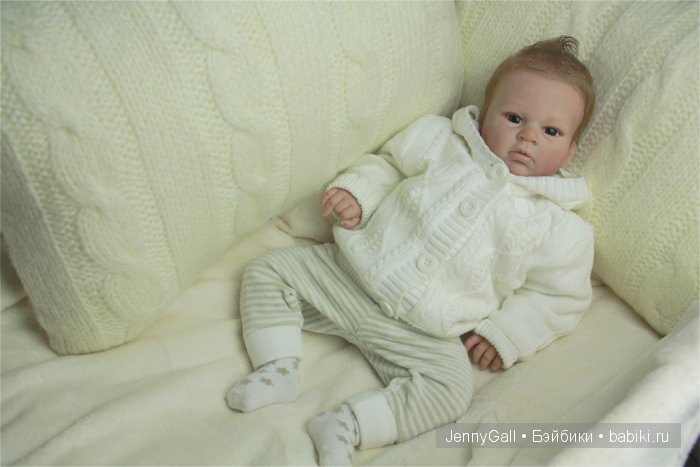 Maya by Reva Schick - Майк. Куклы-Реборн Дженни Галль, Jenny Gall (фото 4)