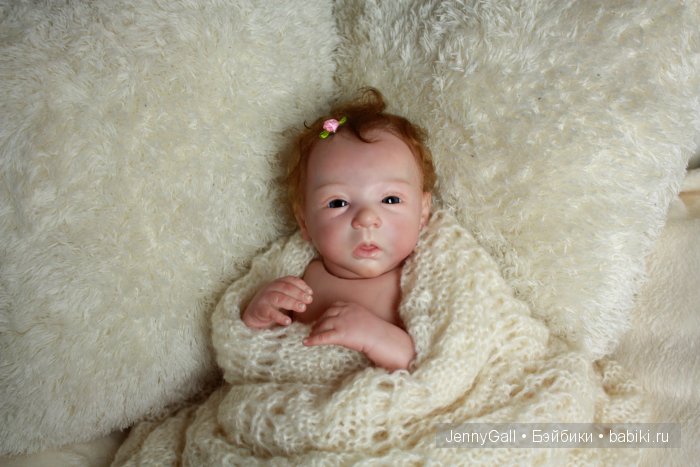 Рыжик - Лилюшечка Lelou by Evelina Wosnjuk - Куклы-Реборн Дженни Галль, Jenny Gall (фото 4)