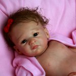 Аноук Anouk by Heike Kolpin. Куклы-Реборн Дженни Галль, Jenny Gall