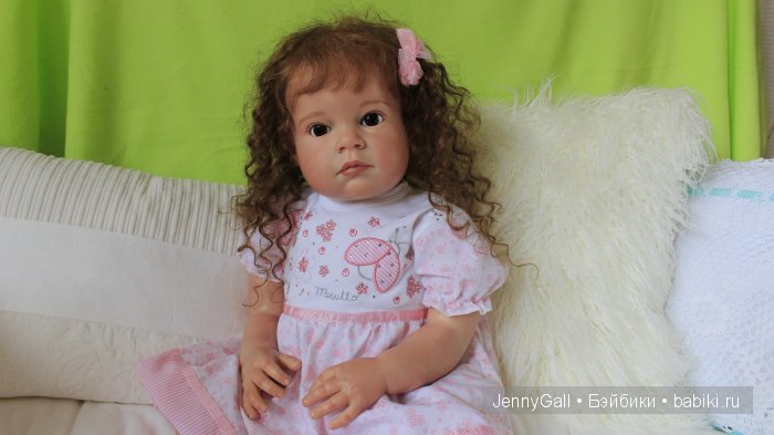 Tatjana by Reva Schick, Танюшка - серьёзная девчушка! Куклы-Реборн Дженни Галль Jenny Gall (фото 4)