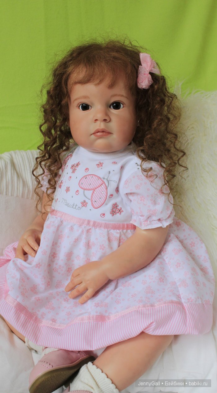 Tatjana by Reva Schick, Танюшка - серьёзная девчушка! Куклы-Реборн Дженни Галль Jenny Gall (фото 2)