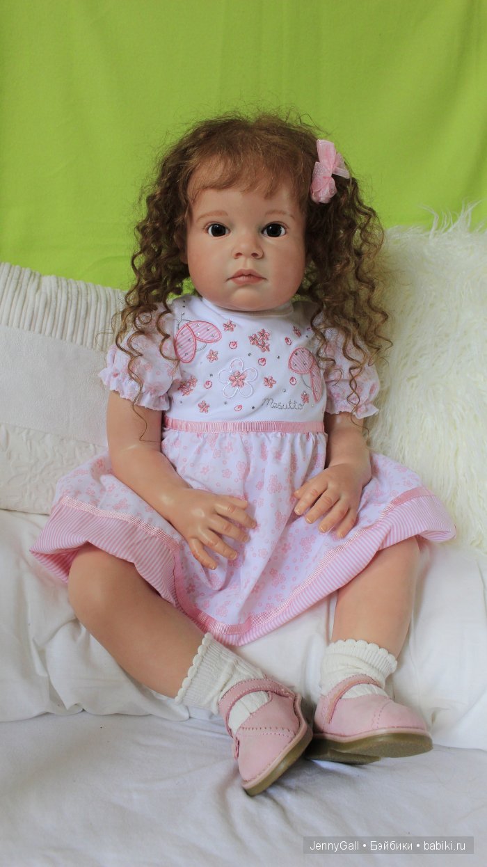Tatjana by Reva Schick, Танюшка - серьёзная девчушка! Куклы-Реборн Дженни Галль Jenny Gall (фото 10)