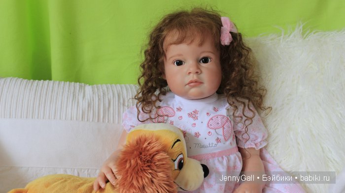 Tatjana by Reva Schick, Танюшка - серьёзная девчушка! Куклы-Реборн Дженни Галль Jenny Gall (фото 3)