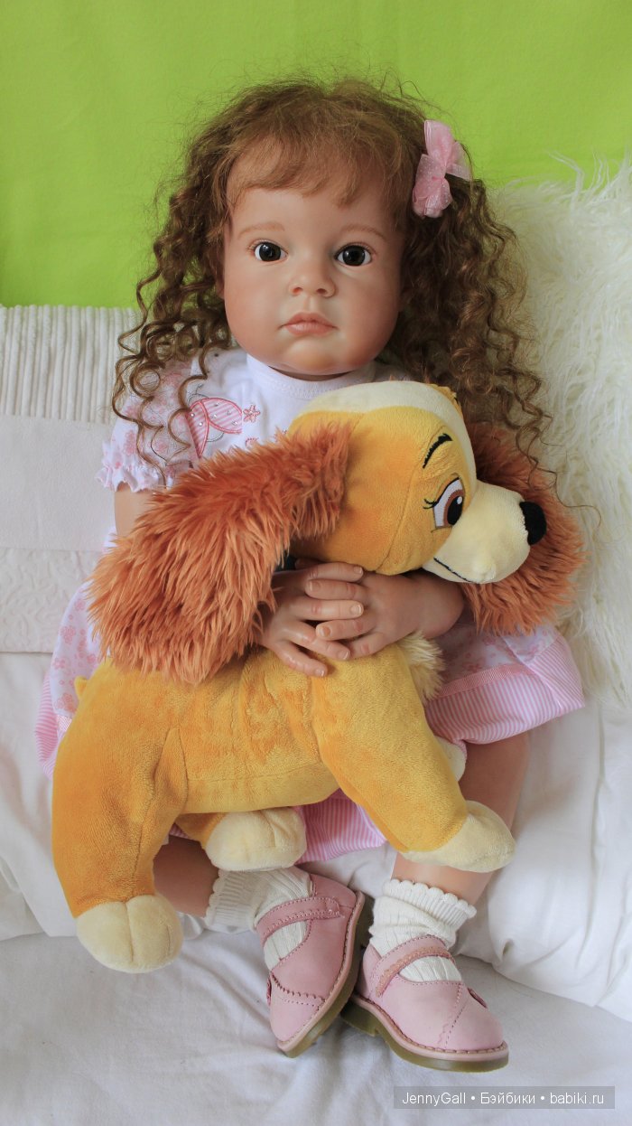 Tatjana by Reva Schick, Танюшка - серьёзная девчушка! Куклы-Реборн Дженни Галль Jenny Gall (фото 8)