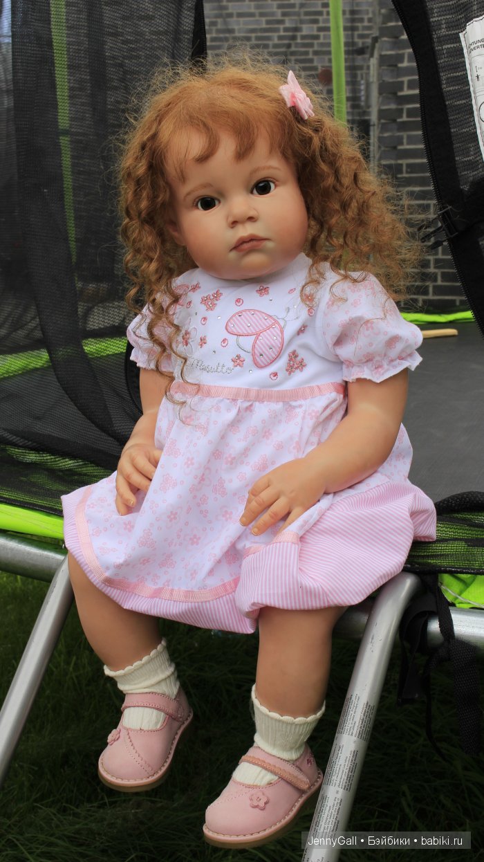 Tatjana by Reva Schick, Танюшка - серьёзная девчушка! Куклы-Реборн Дженни Галль Jenny Gall (фото 5)