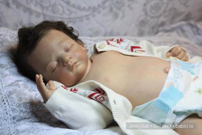 Lilian by Gudrun Legler, Лилиан (Лёвушка), Куклы-Реборн Дженни Галль Jenny Gall (фото 8)