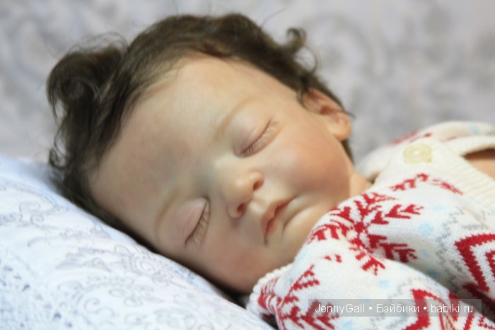 Lilian by Gudrun Legler, Лилиан (Лёвушка), Куклы-Реборн Дженни Галль Jenny Gall (фото 2)