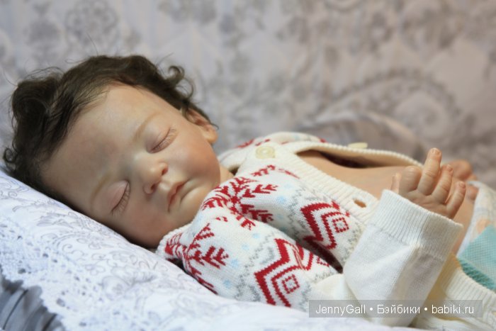 Lilian by Gudrun Legler, Лилиан (Лёвушка), Куклы-Реборн Дженни Галль Jenny Gall (фото 4)