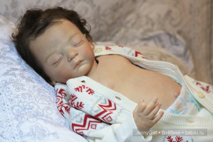 Lilian by Gudrun Legler, Лилиан (Лёвушка), Куклы-Реборн Дженни Галль Jenny Gall (фото 3)