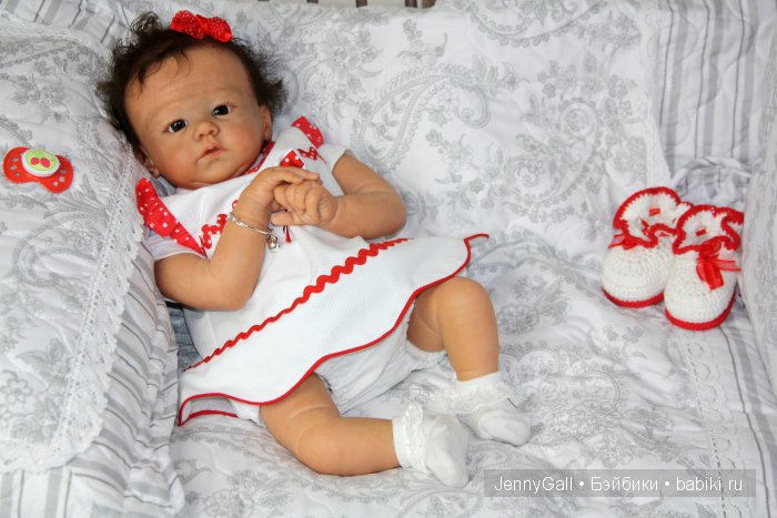 Harlow by Fandy Faber. Харлоу. Куклы Реборн Дженни Галль Jenny Gall (фото 9)
