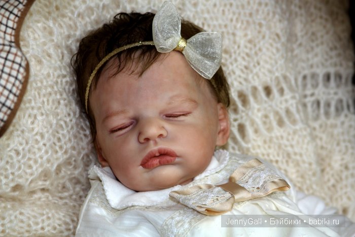 Настенька Anastasia by Olga Auer Куклы Реборн Дженни Галль Reborn by Jenny Gall (фото 2)
