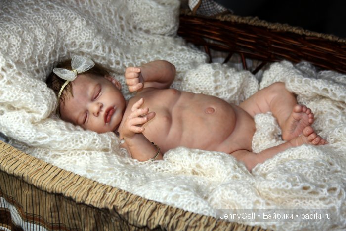 Настенька Anastasia by Olga Auer Куклы Реборн Дженни Галль Reborn by Jenny Gall (фото 5)