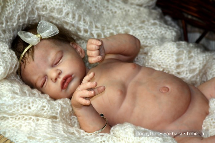 Настенька Anastasia by Olga Auer Куклы Реборн Дженни Галль Reborn by Jenny Gall (фото 3)