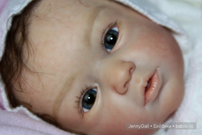 Нежная Машенька. Майке от Гудрун Леглер. Куклы Реборн Дженни Галль Maike by Gudrun Legler Reborn Jenny Gall