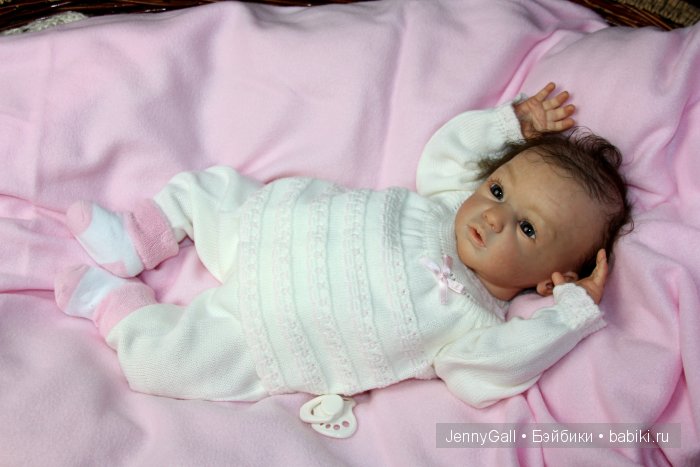 Нежная Машенька. Майке от Гудрун Леглер. Куклы Реборн Дженни Галль Maike by Gudrun Legler Reborn Jenny Gall