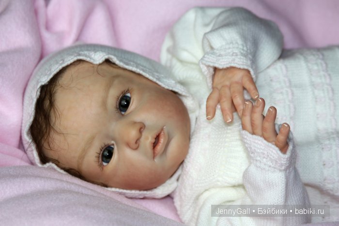 Нежная Машенька. Майке от Гудрун Леглер. Куклы Реборн Дженни Галль Maike by Gudrun Legler Reborn Jenny Gall