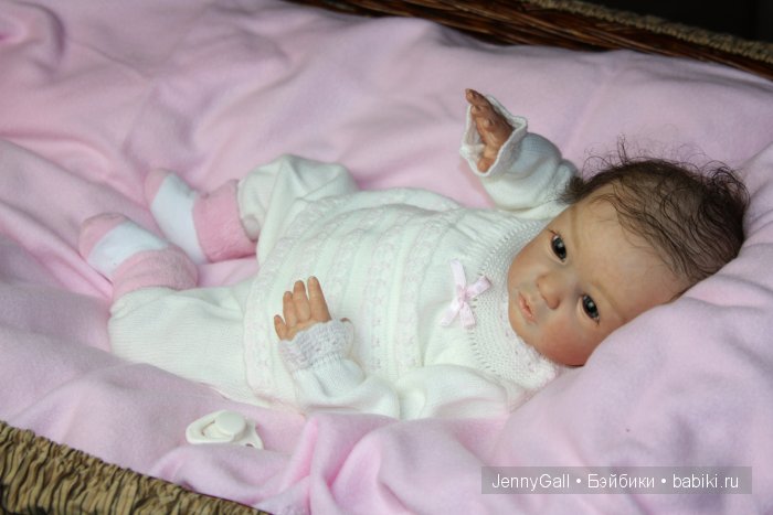 Нежная Машенька. Майке от Гудрун Леглер. Куклы Реборн Дженни Галль Maike by Gudrun Legler Reborn Jenny Gall