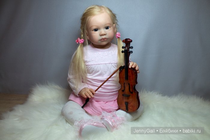 Габриэла от Регина Свиалковски Gabriela by Regina Swialkowski, Куклы Реборн Дженни Галль, Reborn Jenny Gall (фото 2)