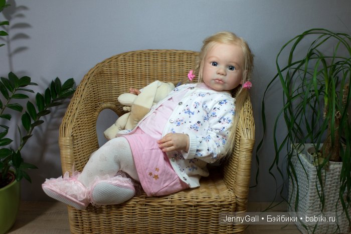 Габриэла от Регина Свиалковски Gabriela by Regina Swialkowski, Куклы Реборн Дженни Галль, Reborn Jenny Gall (фото 5)