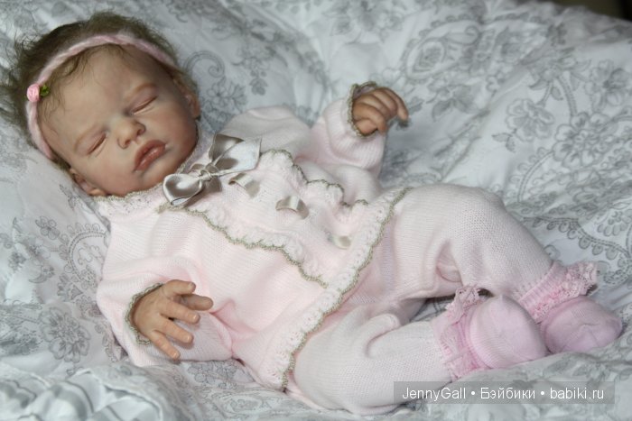 Anastasia by Olga Auer, Настенька, Анастасия от Ольга Ауер, Куклы Реборн Дженни Галль, Reborn Jenny Gall (фото 10)