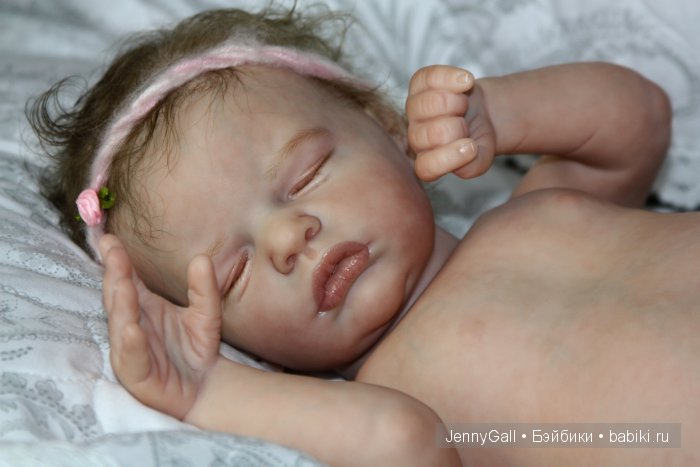 Anastasia by Olga Auer, Настенька, Анастасия от Ольга Ауер, Куклы Реборн Дженни Галль, Reborn Jenny Gall