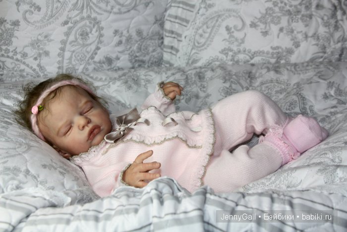 Anastasia by Olga Auer, Настенька, Анастасия от Ольга Ауер, Куклы Реборн Дженни Галль, Reborn Jenny Gall