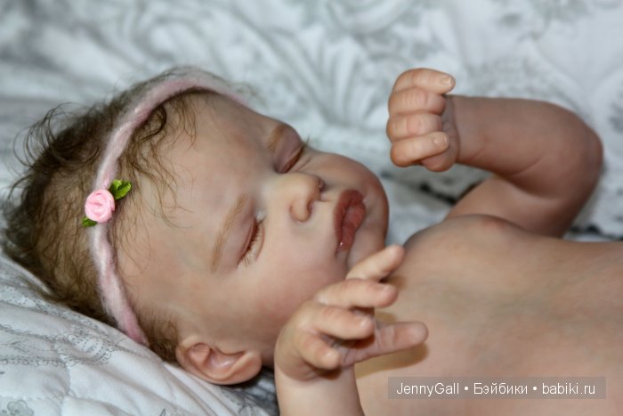 Anastasia by Olga Auer, Настенька, Анастасия от Ольга Ауер, Куклы Реборн Дженни Галль, Reborn Jenny Gall (фото 2)