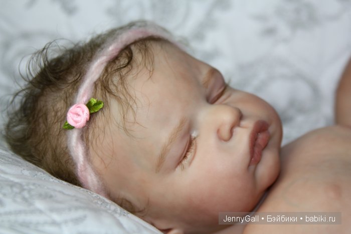 Anastasia by Olga Auer, Настенька, Анастасия от Ольга Ауер, Куклы Реборн Дженни Галль, Reborn Jenny Gall (фото 4)