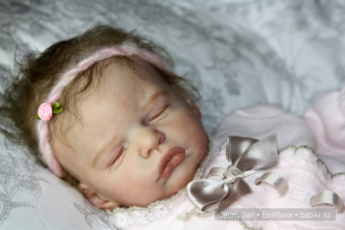 Anastasia by Olga Auer, Настенька, Анастасия от Ольга Ауер, Куклы Реборн Дженни Галль, Reborn Jenny Gall