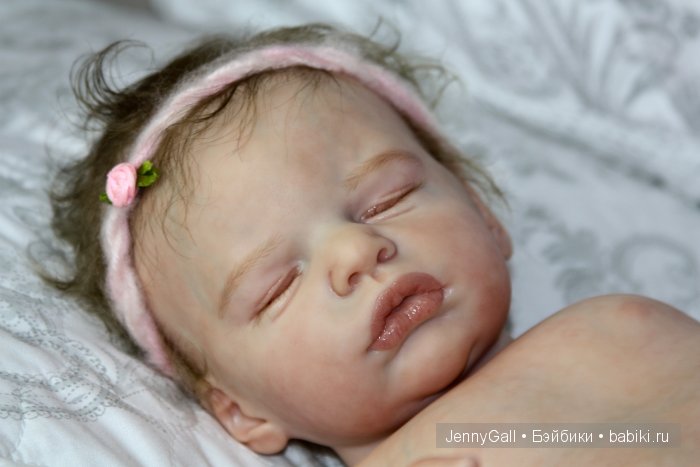 Anastasia by Olga Auer, Настенька, Анастасия от Ольга Ауер, Куклы Реборн Дженни Галль, Reborn Jenny Gall (фото 8)