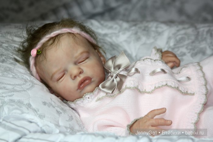 Anastasia by Olga Auer, Настенька, Анастасия от Ольга Ауер, Куклы Реборн Дженни Галль, Reborn Jenny Gall