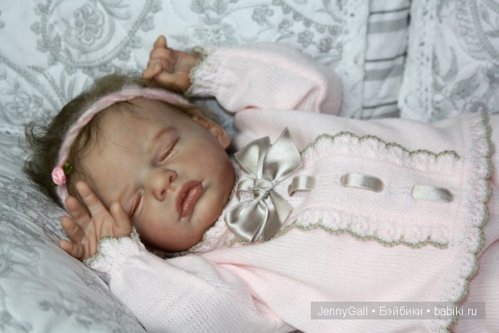 Anastasia by Olga Auer, Настенька, Анастасия от Ольга Ауер, Куклы Реборн Дженни Галль, Reborn Jenny Gall (фото 9)