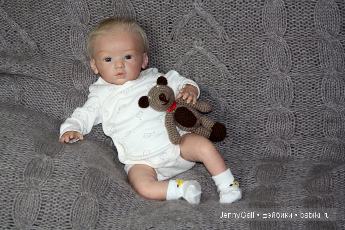 Maike by Gudrun Legler, Майкe от Гудрун Леглер, Куклы Реборн Дженни Галль, Reborn Jenny Gall