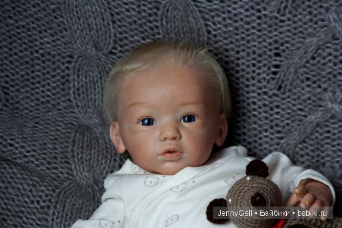 Maike by Gudrun Legler, Майкe от Гудрун Леглер, Куклы Реборн Дженни Галль, Reborn Jenny Gall (фото 2)
