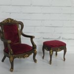 Кресло и банкетка